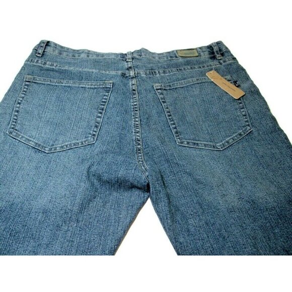 Boho Yoni Jay Denim Jeans Beaded 38" Waist x 32" Bohemian Bell Bottoms - Picture 7 of 15